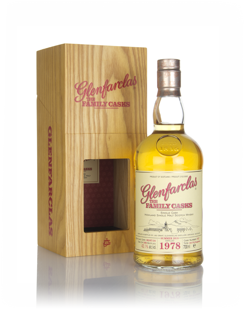 Glenfarclas 1978 (cask 747) Family Cask Summer 2018 Release 70cl product image