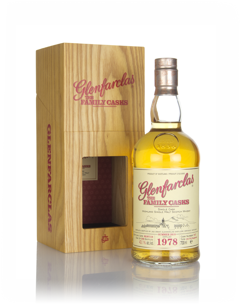 Glenfarclas 1978 (cask 747) Family Cask Summer 2018 Release 70cl product image