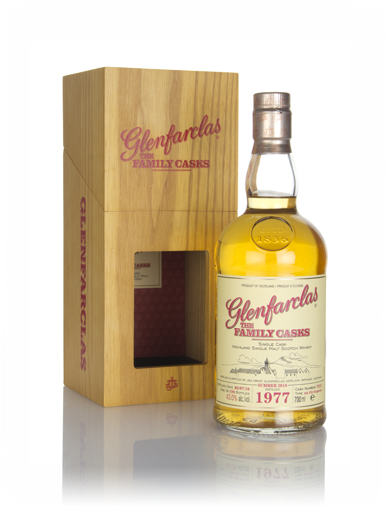 Glenfarclas 1977 (cask 7292) Family Cask Summer 2018 Release 70cl product image