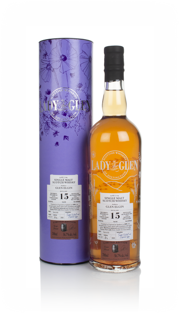 Glen Elgin 15 Year Old 2004 (cask 801297) - Lady of the Glen (Hannah Whisky Merchants) 70cl product image