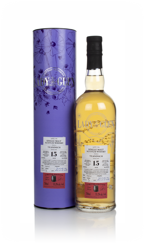 Teaninich 15 Year Old 2004 (cask 301010) - Lady of the Glen (Hannah Whisky Merchants) 70cl product image