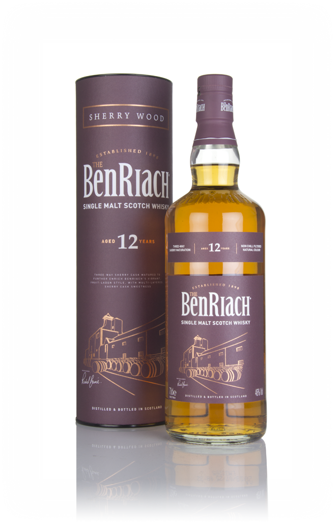 BenRiach 12 Year Old - Sherry Wood 70cl product image