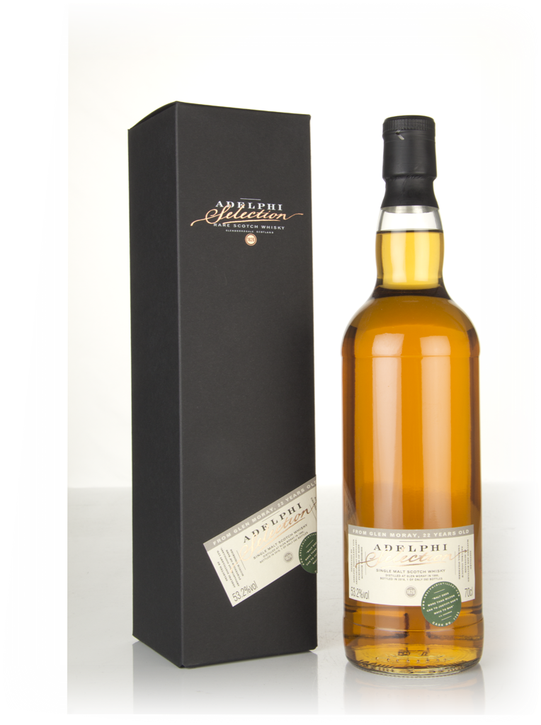 Glen Moray 22 Year Old 1995 (cask 7785) (Adelphi) 70cl product image