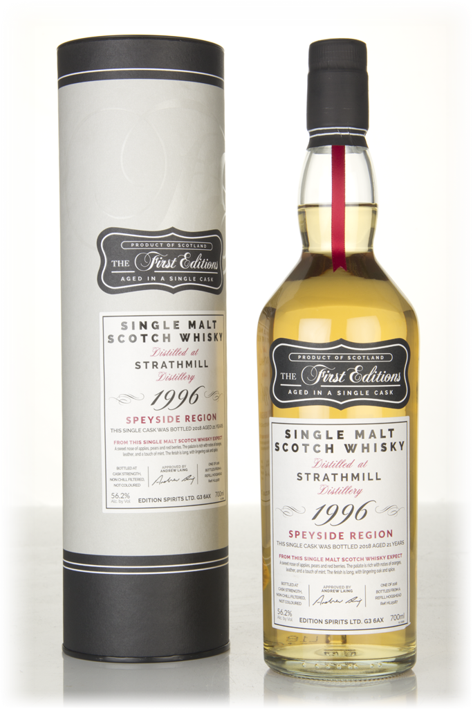 Strathmill 21 Year Old 1996 (cask 15187) - The First Editions (Hunter Laing) 70cl product image