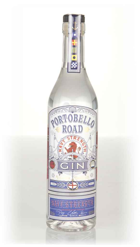 Portobello Road Navy Strength Gin 50cl product image