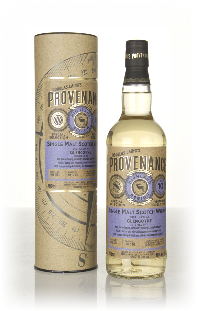 Glengoyne 10 Year Old 2008 (cask 12600) - Provenance (Douglas Laing) 70cl product image