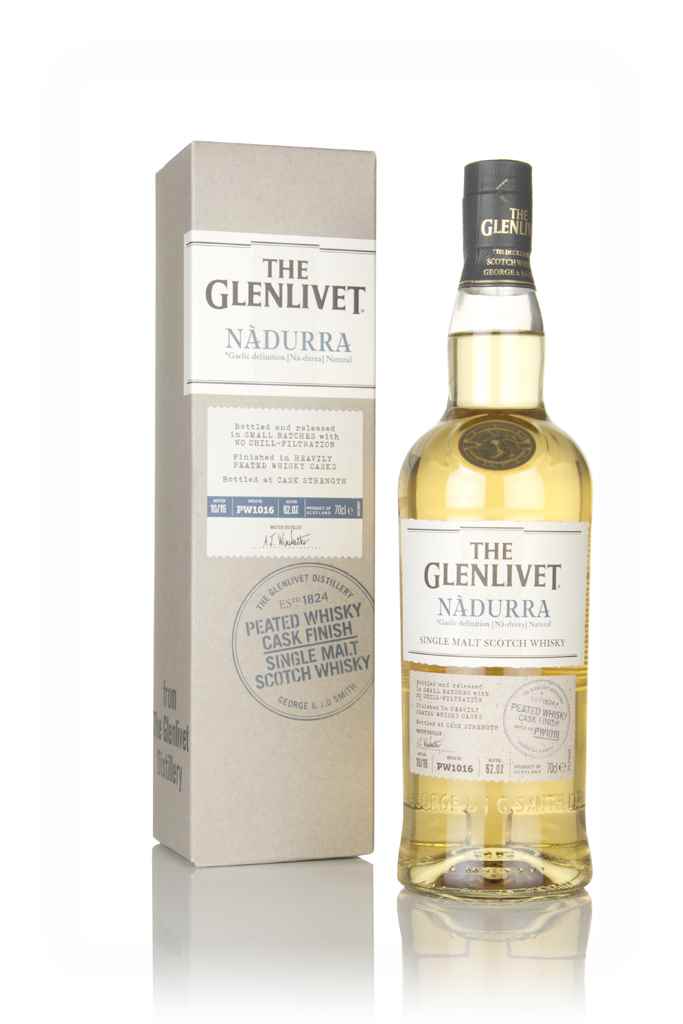 The Glenlivet Nàdurra Peated Whisky Cask Finish Batch PW1016 70cl product image