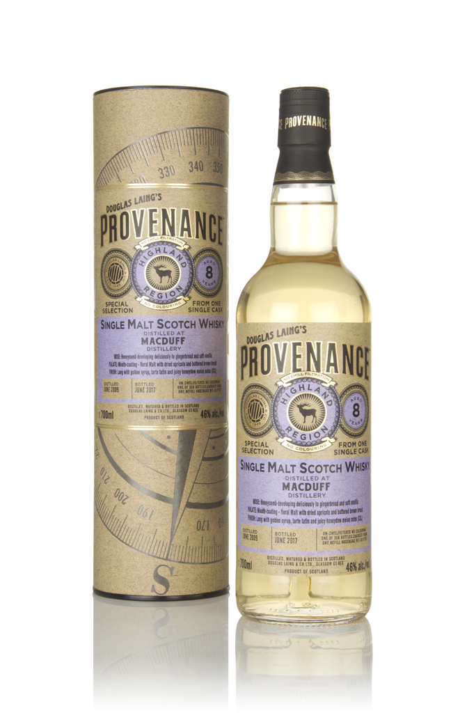 Macduff 8 Year Old 2009 (cask 11775) - Provenance (Douglas Laing) 70cl product image