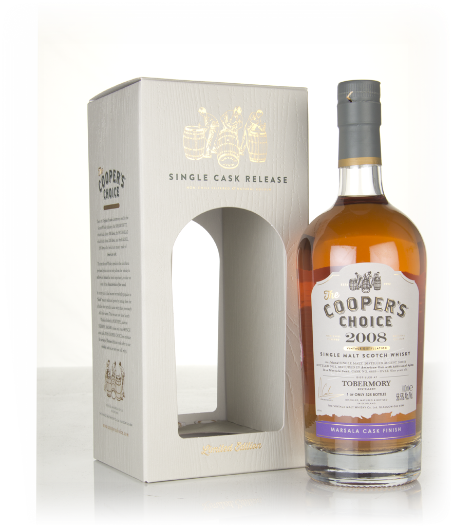 Tobermory 9 Year Old 2008 (cask 6669) - The Cooper's Choice (The Vintage Malt Whisky Co.) 70cl product image