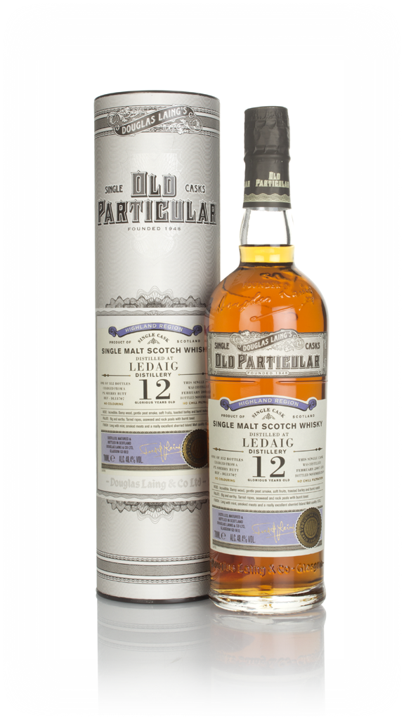 Ledaig 12 Year Old 2007 (cask 13707) - Old Particular (Douglas Laing) 70cl product image