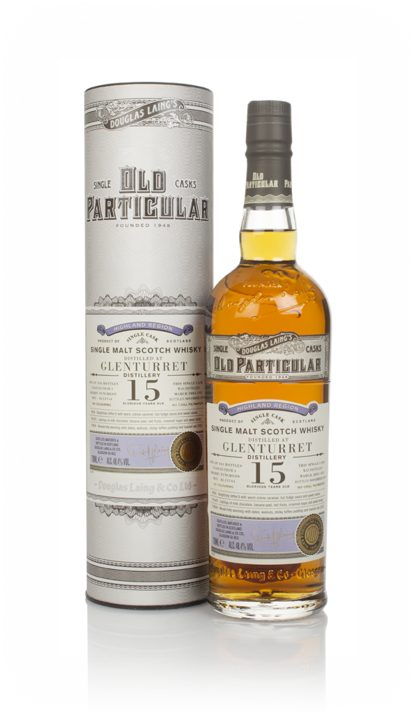 Glenturret 15 Year Old 2004 (cask 13744) - Old Particular (Douglas Laing) 70cl product image