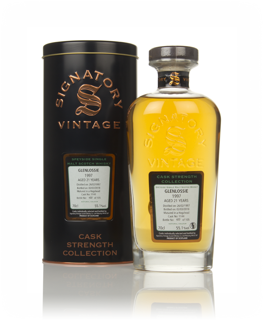 Glenlossie 21 Year Old 1997 (cask 1144) - Cask Strength Collection (Signatory) 70cl product image