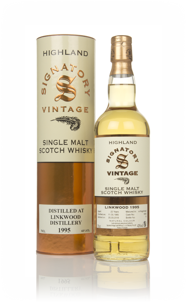 Linkwood 22 Year Old 1995 (cask 5963) - Signatory 70cl product image
