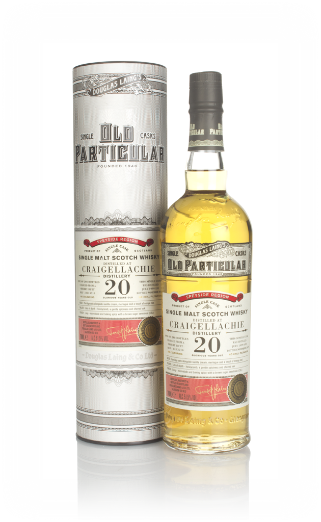 Craigellachie 20 Year Old 1999 (cask 13710) - Old Particular (Douglas Laing) 70cl product image