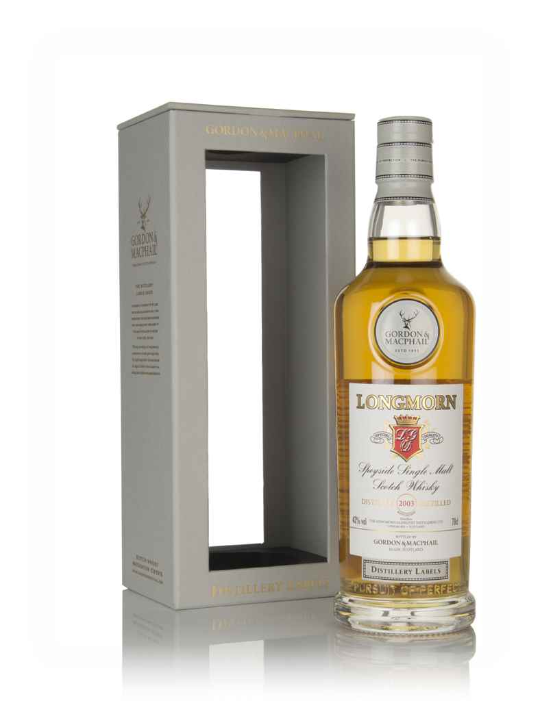 Longmorn 2003 (bottled 2018) - Distillery Labels (Gordon & MacPhail) 70cl product image