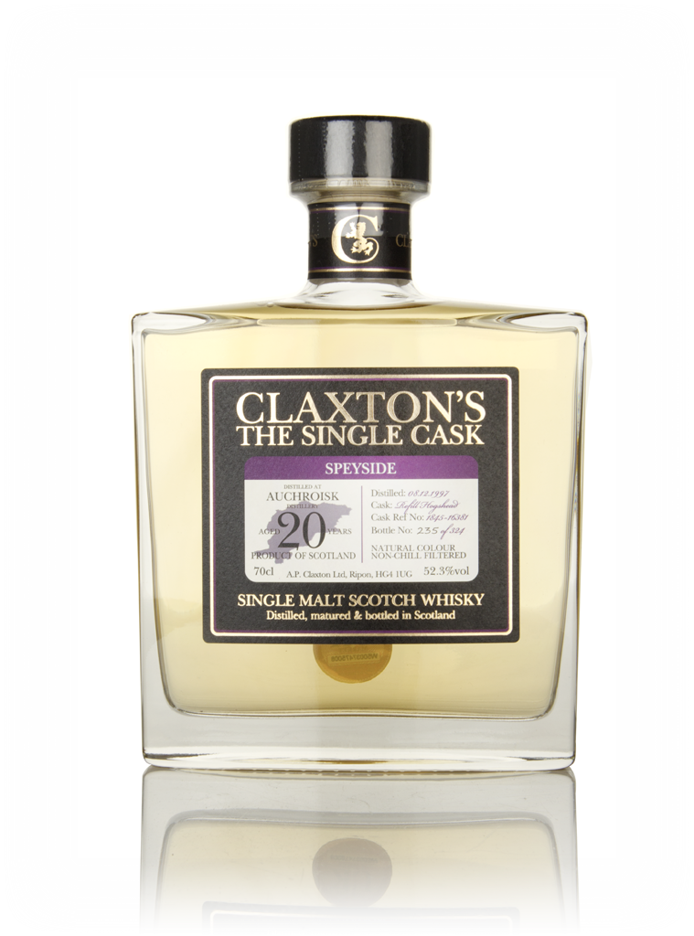 Auchroisk 20 Year Old 1997 (cask 1843-16381) - Claxton's 70cl product image