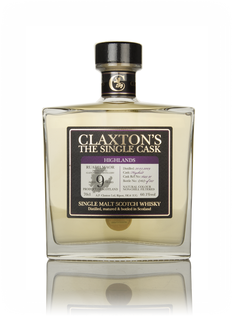 Ruadh Maor 9 Year Old 2009 (cask 1844-91) - Claxton's 70cl product image