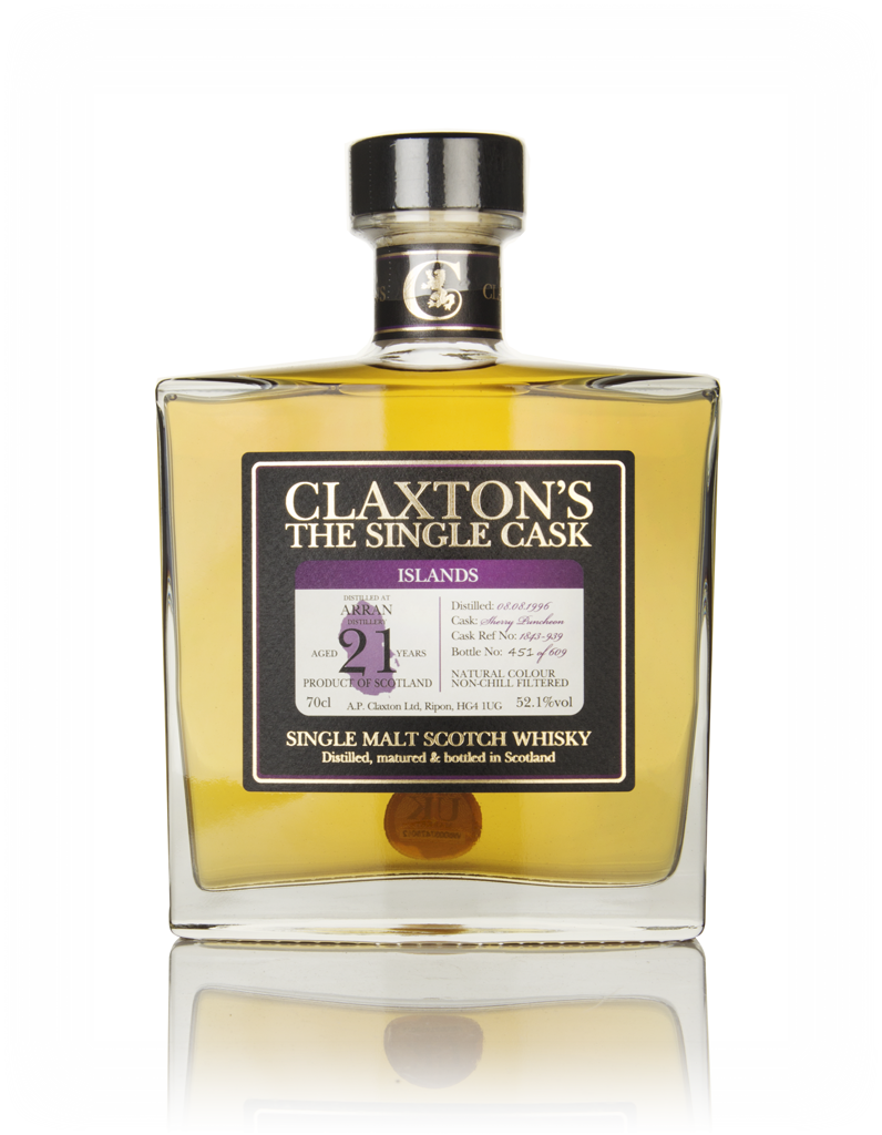 Arran 21 Year Old 1996 (cask 1843-939) - Claxton's 70cl product image
