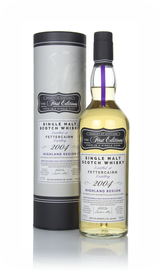 Fettercairn 13 Year Old 2004 (cask 15140) - The First Editions (Hunter Laing) 70cl product image