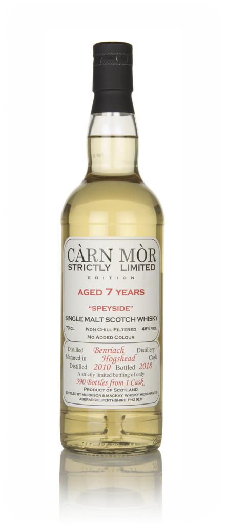BenRiach 7 Year Old 2010 - Strictly Limited (Càrn Mòr) 70cl product image