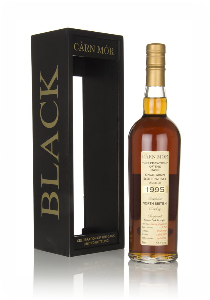 North British 22 Year Old 1995 (cask 51762) - Celebration of the Cask Black Gold (Càrn Mòr) 70cl product image