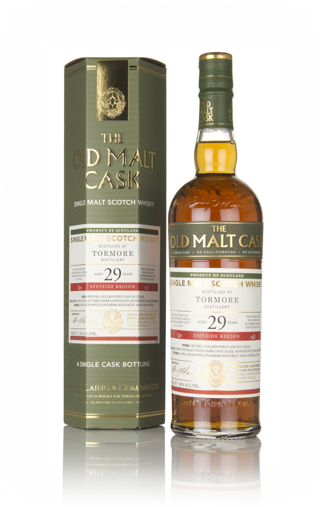 Tormore 29 Year Old 1988 (cask 15243) - The Old Malt Cask (Hunter Laing) 70cl product image