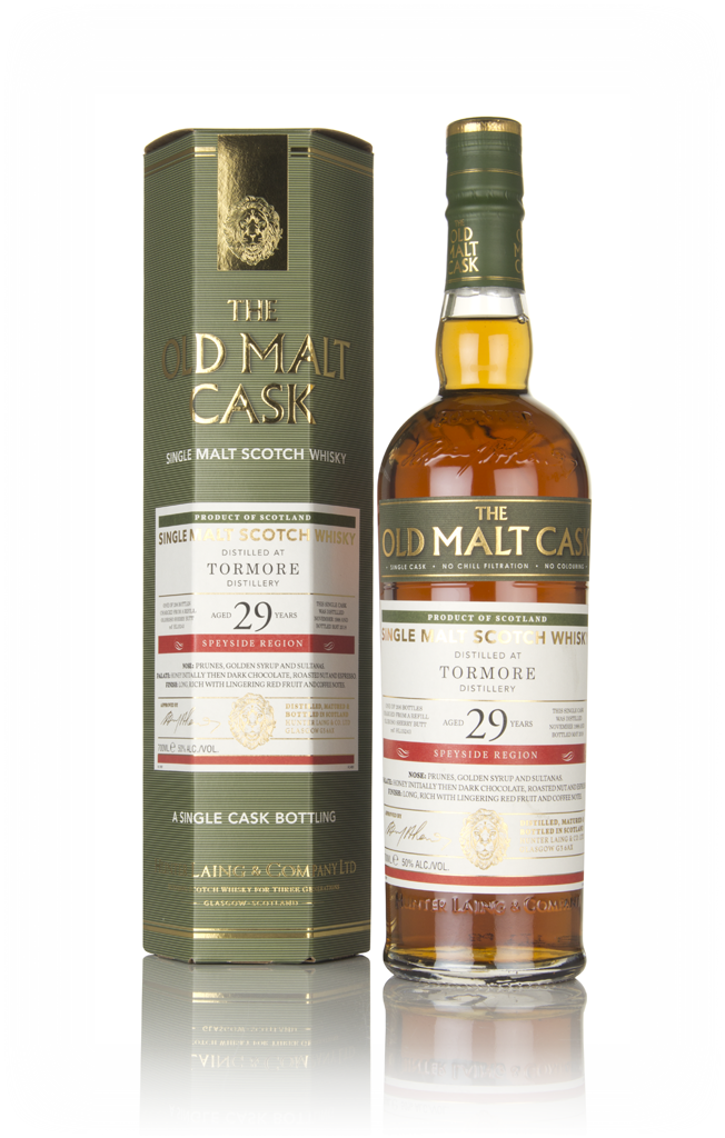 Tormore 29 Year Old 1988 (cask 15243) - The Old Malt Cask (Hunter Laing) 70cl product image