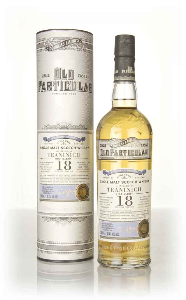 Teaninich 18 Year Old 1999 (cask 12675) - Old Particular (Douglas Laing) 70cl product image