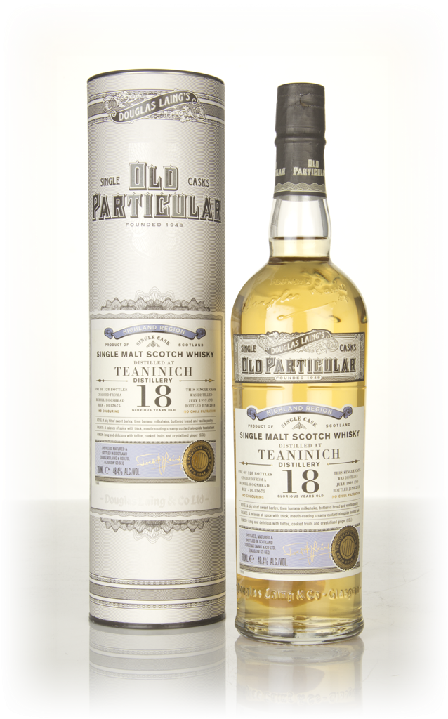 Teaninich 18 Year Old 1999 (cask 12675) - Old Particular (Douglas Laing) 70cl product image