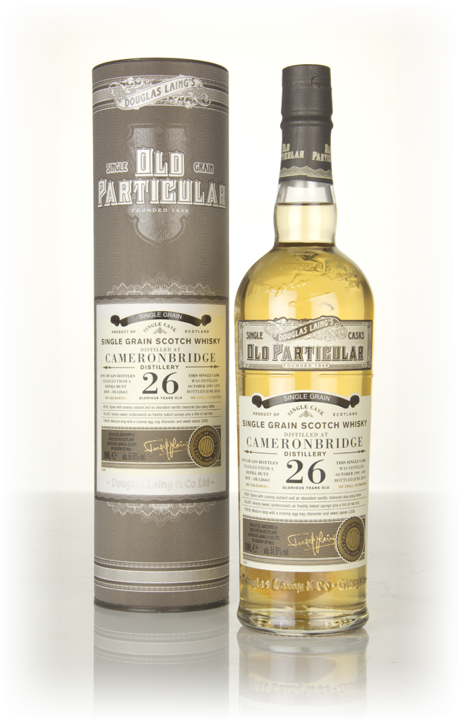 Cameronbridge 26 Year Old 1991 (cask 12661) - Old Particular (Douglas Laing) 70cl product image