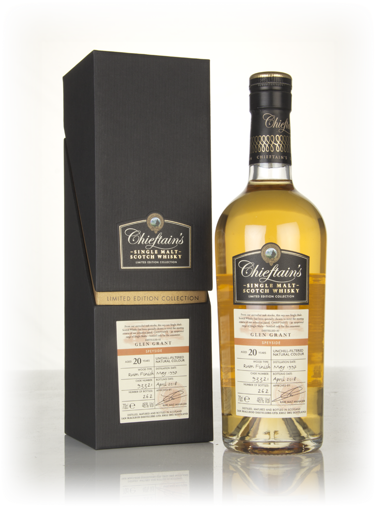 Glen Grant 20 Year Old 1997 (cask 93321) - Chieftain's (Ian Macleod) 70cl product image