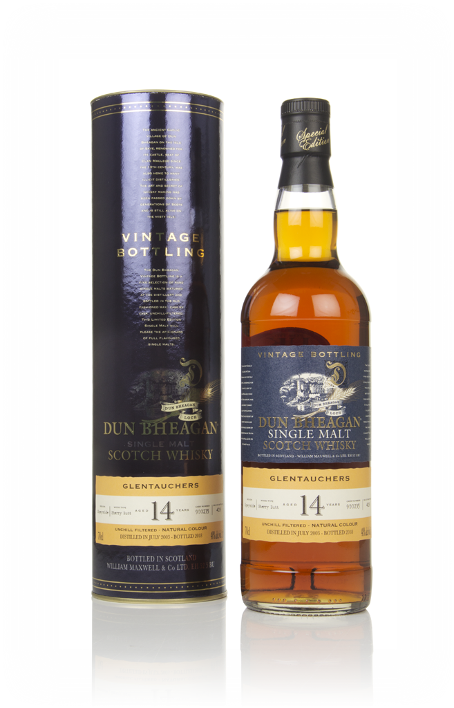 Glentauchers 14 Year Old 2003 (cask 900235) - Dun Bheagan (Ian Macleod) 70cl product image