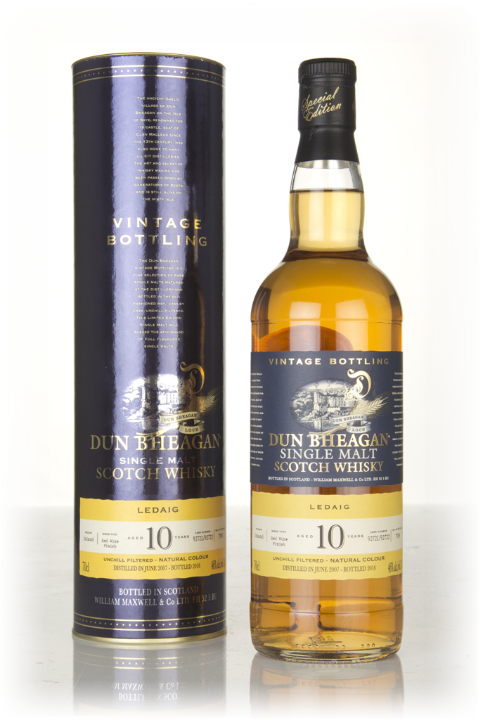 Ledaig 10 Year Old 2007 (cask 92721) - Dun Bheagan (Ian Macleod) 70cl product image