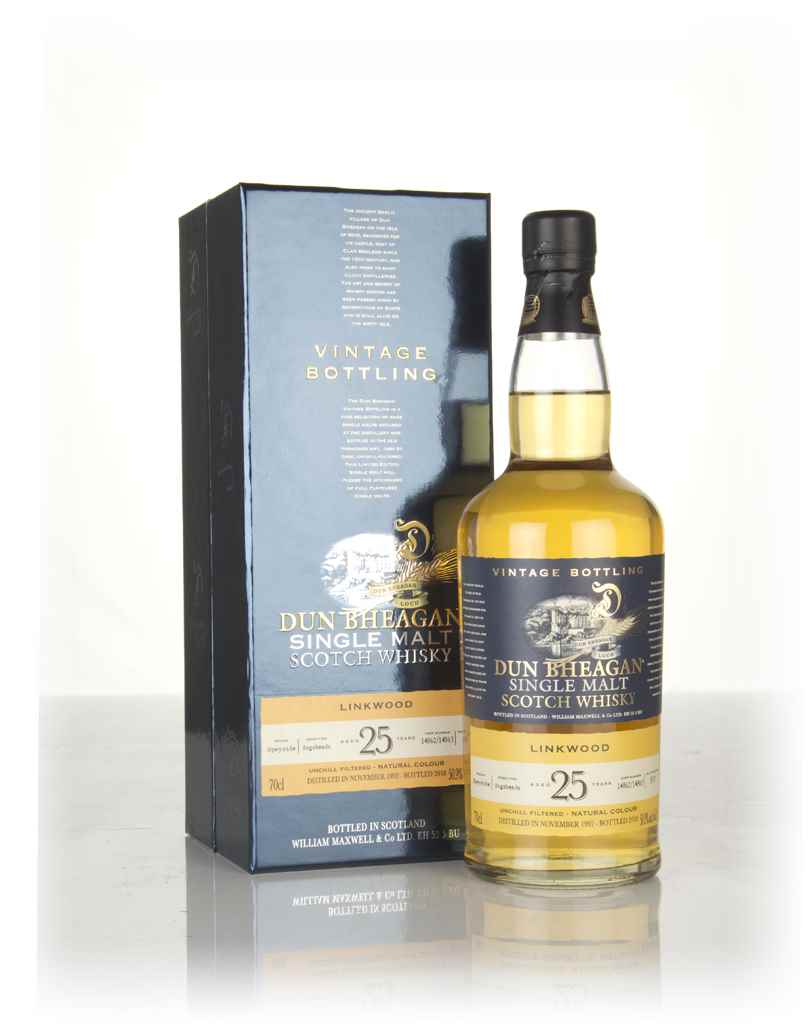 Linkwood 25 Year Old 1992 (casks 14862 & 14863) - Dun Bheagan (Ian Macleod) 70cl product image