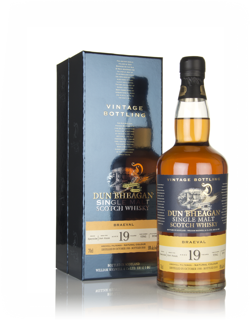 Braeval 19 Year Old 1998 (cask 93961) - Dun Bheagan (Ian Macleod) 70cl product image