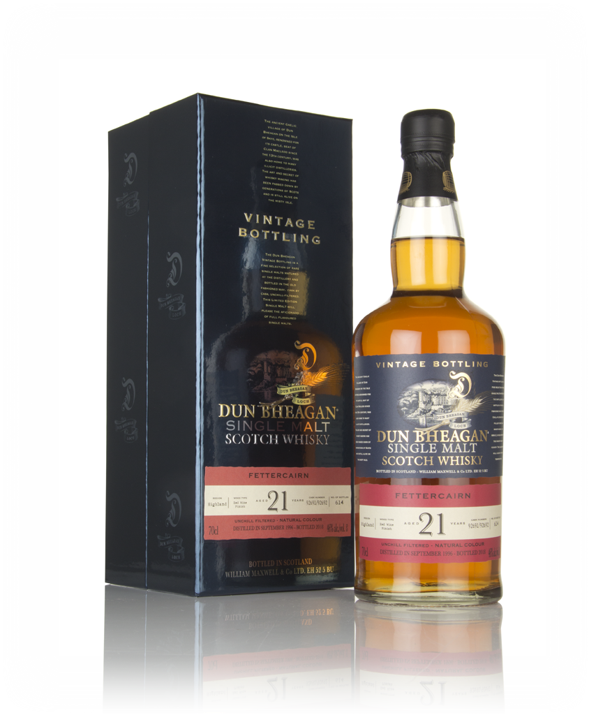 Fettercairn 21 Year Old 1996 (cask 92691 & 92692) - Dun Bheagan (Ian Macleod) 70cl product image