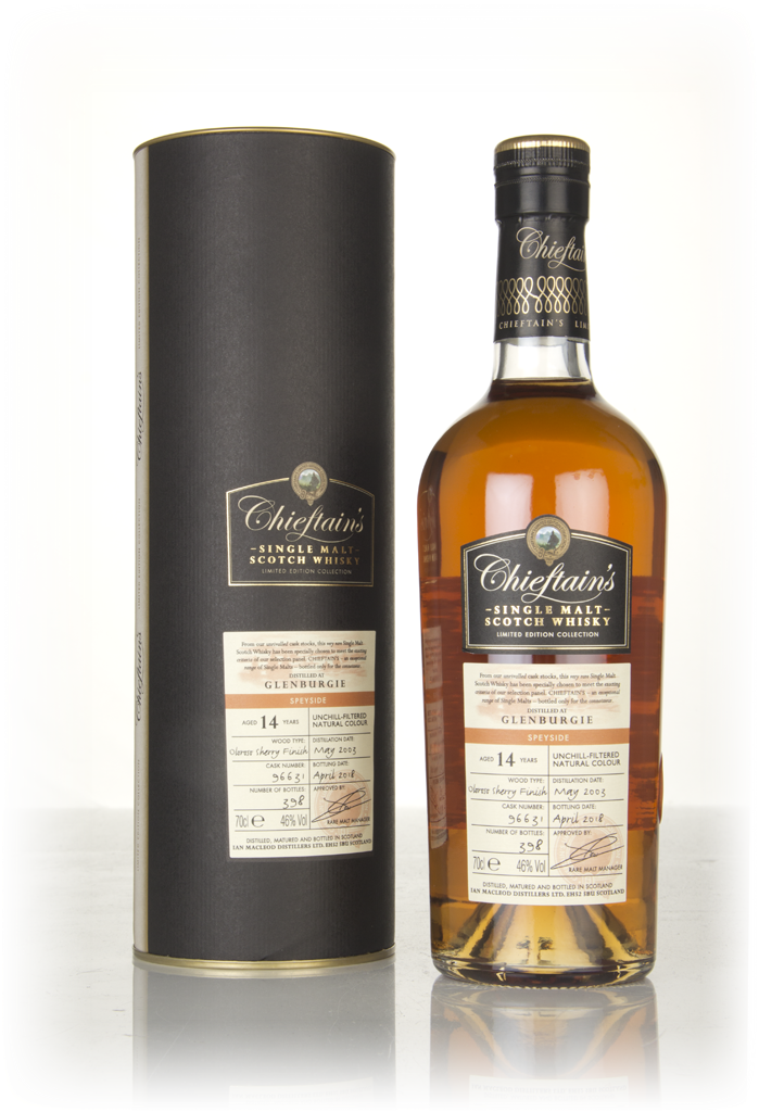 Glenburgie 14 Year Old 2003 (cask 96631) - Chieftain's (Ian Macleod) 70cl product image