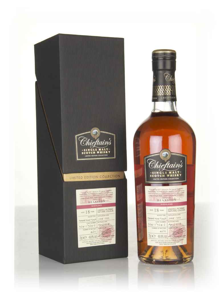 Deanston 18 Year Old 1999 (cask 92411 & 92412) - Chieftain's (Ian Macleod) 70cl product image