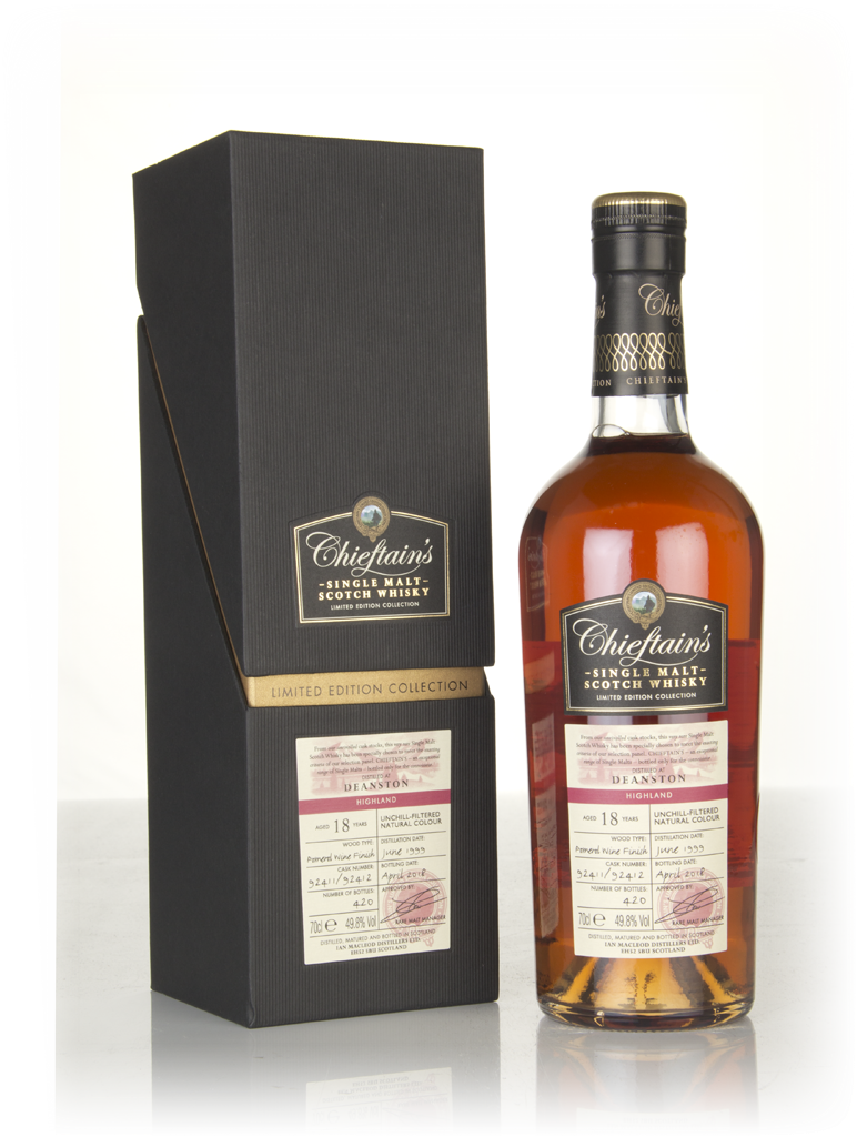 Deanston 18 Year Old 1999 (cask 92411 & 92412) - Chieftain's (Ian Macleod) 70cl product image