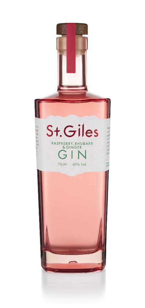 St. Giles Raspberry, Rhubarb & Ginger Gin 70cl product image
