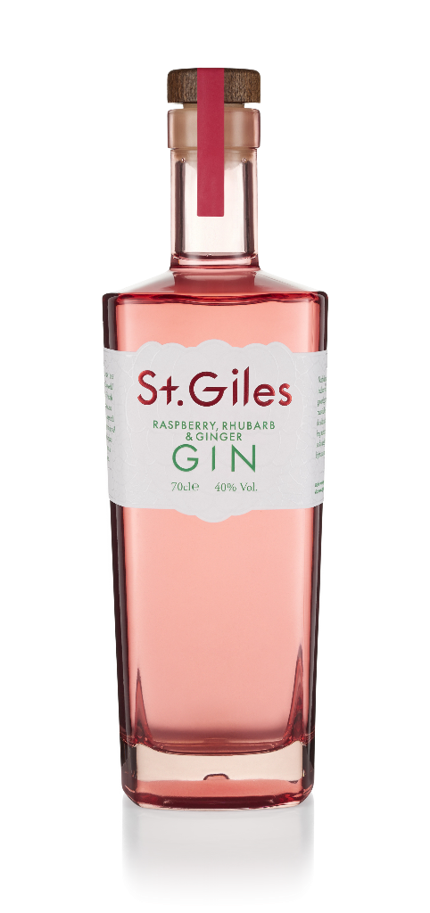 St. Giles Raspberry, Rhubarb & Ginger Gin 70cl product image