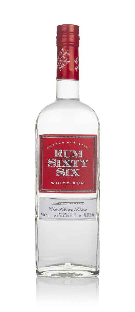 Rum Sixty Six English White Rum 70cl product image
