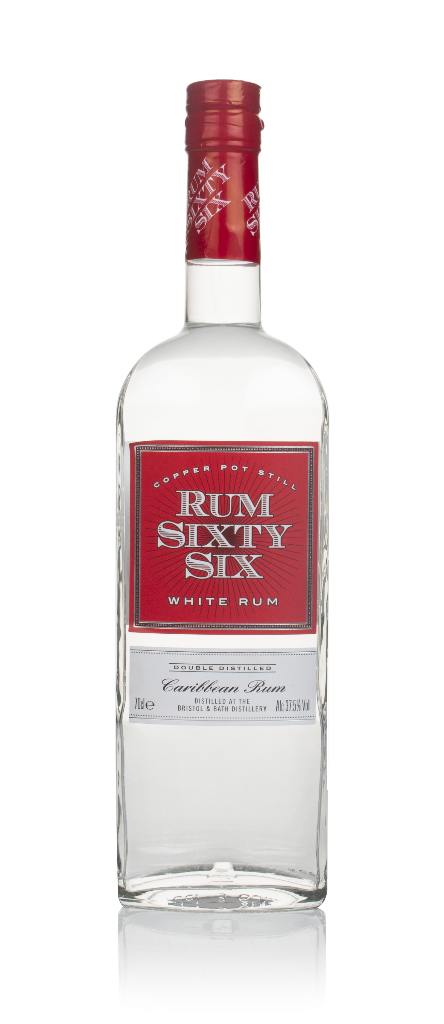 Rum Sixty Six English White Rum 70cl product image