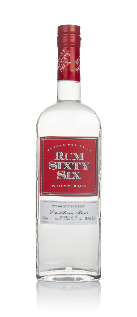 Rum Sixty Six English White Rum 70cl product image