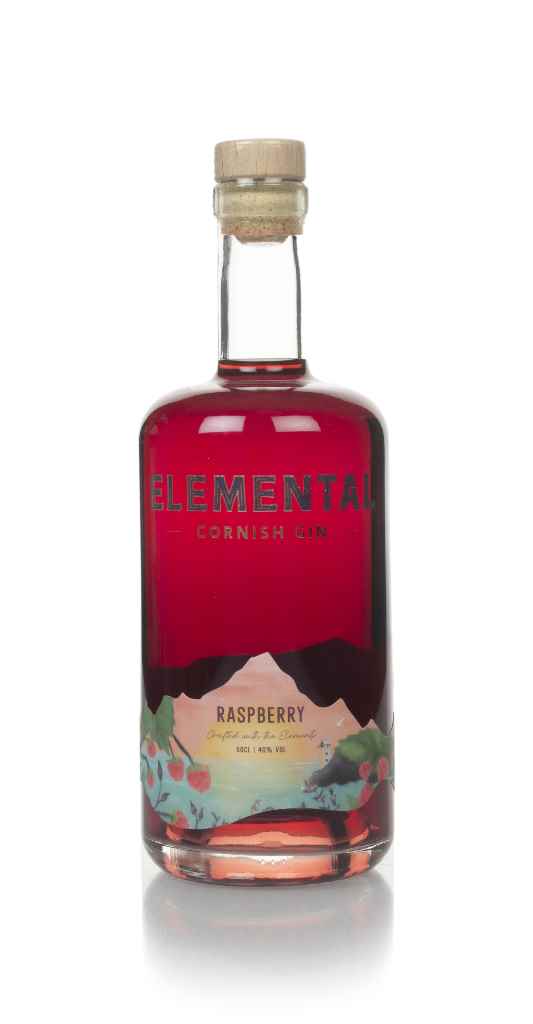 Elemental Raspberry Cornish Gin 50cl product image