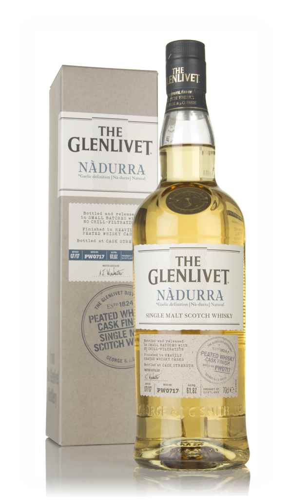 The Glenlivet Nàdurra Peated Whisky Cask Finish Batch PW0717 70cl product image