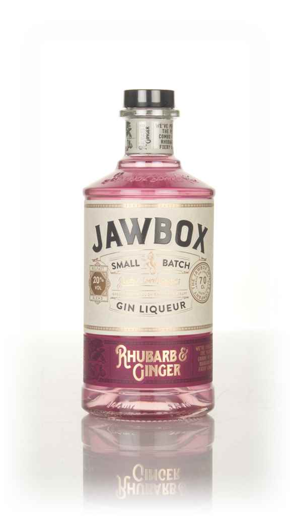 Jawbox Rhubarb & Ginger Gin Liqueur 70cl product image