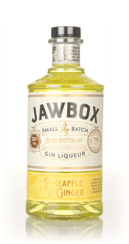 Jawbox Pineapple & Ginger Gin Liqueur 70cl product image