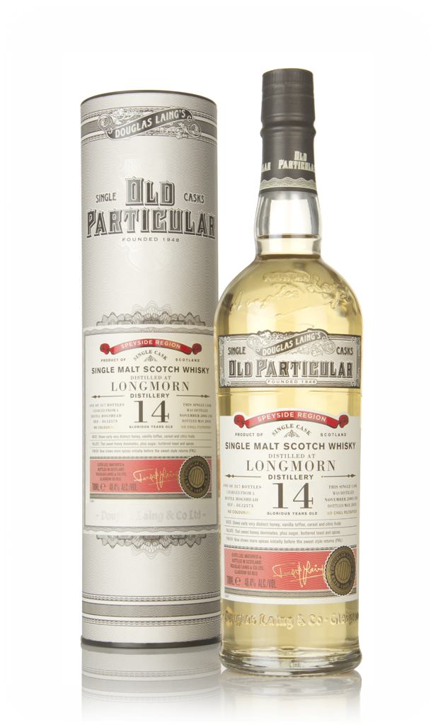 Longmorn 14 Year Old 2003 (cask 12573) - Old Particular (Douglas Laing) 70cl product image