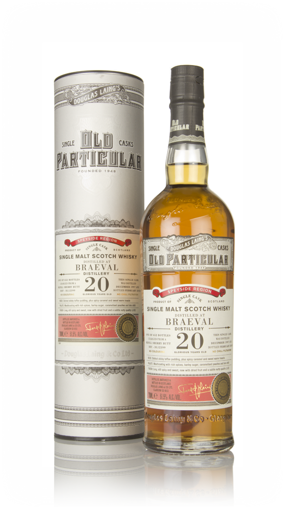 Braeval 20 Year Old 1997 (cask 12399) - Old Particular (Douglas Laing) 70cl product image